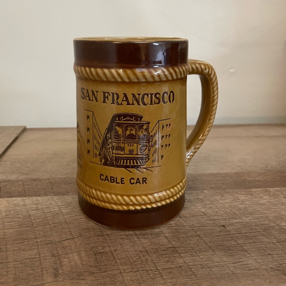 Vintage San Francisco mug 1970’s